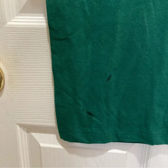 Vintage 90s Green Winnie the Pooh Tigger T Shirt Single Stitch Size Medium - Picture 8 of 8